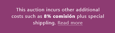 Additional cost message