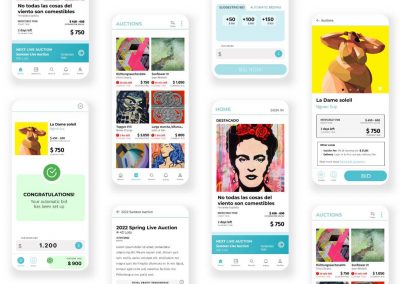 The Qube, Art Auction App Case Study