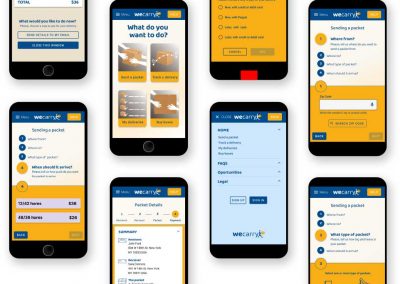 WeCarryit, Courier App Case Study
